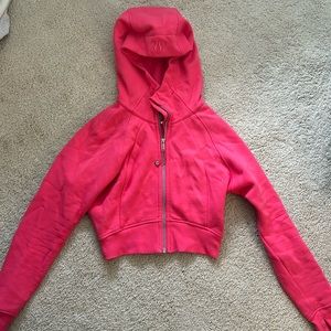 Lululemon Full Zip Cropped Hoodie